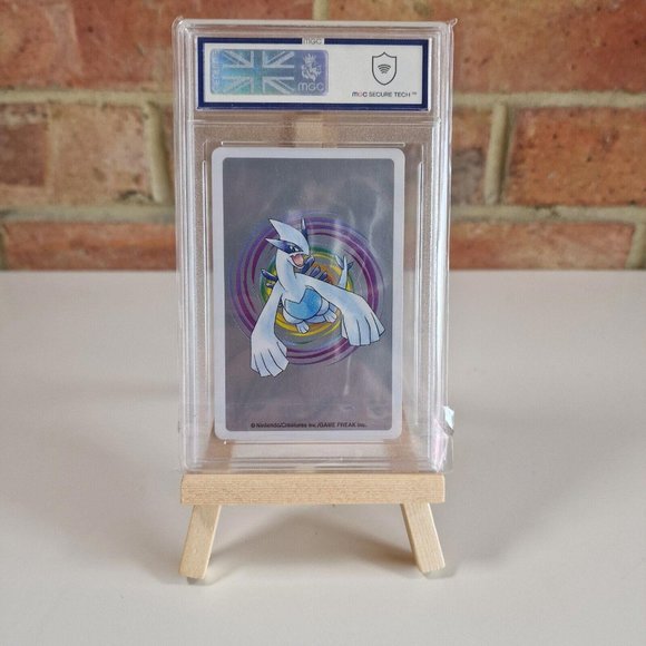 Growlithe Poker Pokemon Card Graded MGC 8 PSA+- TCG N.058 Lugia Deck 1999 - Picture 6 of 9